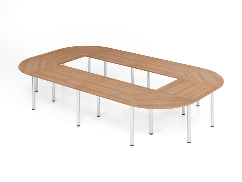 Produktbild Hammerbacher Meeting Tischsystem Set K5 Nussbaum