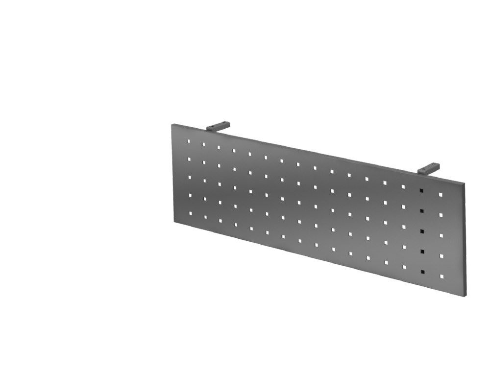 Hammerbacher Sichtblende Höhe 35 cm 90 cm Graphit für Eckwinkel Produktbild Hammerbacher Sichtblende Höhe 35 cm 90 cm Graphit für Eckwinkel