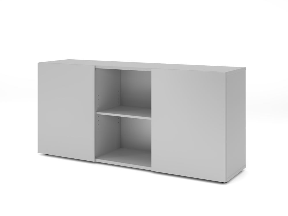 Produktbild Hammerbacher Sideboard 2OH mit Schiebetüren Grau/Grau