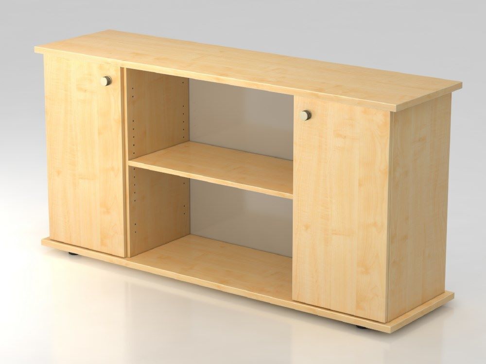 Hammerbacher Sideboard 2 Türen Breite 166 cm SG Ahorn / Ahorn Produktbild Hammerbacher Sideboard 2 Türen Breite 166 cm SG Ahorn / Ahorn