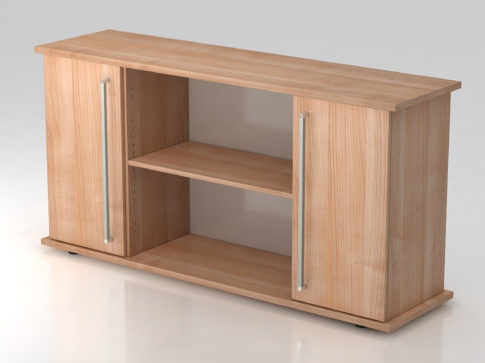 Hammerbacher Sideboard 2 Türen Breite 166 cm CE Nussbaum / Nussbaum Produktbild Hammerbacher Sideboard 2 Türen Breite 166 cm CE Nussbaum / Nussbaum