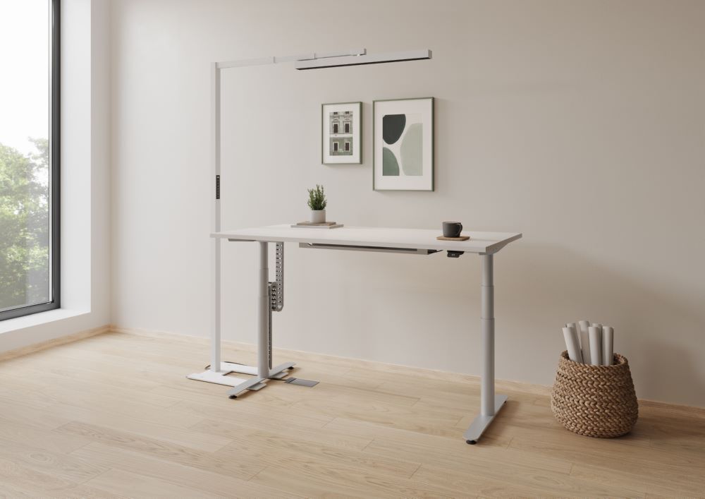 Produktbild Sitz-Steh-Schreibtisch el.180x80cm Graphit bild 5