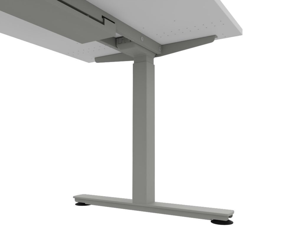 Produktbild Sitz-Steh-Schreibtisch el.200x100cm Graphit bild 5
