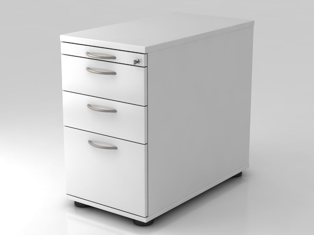 Hammerbacher Standcontainer 42,8 x 80 cm mit Hängekorb BM Weiß Produktbild Hammerbacher Standcontainer 42,8 x 80 cm mit Hängekorb BM Weiß