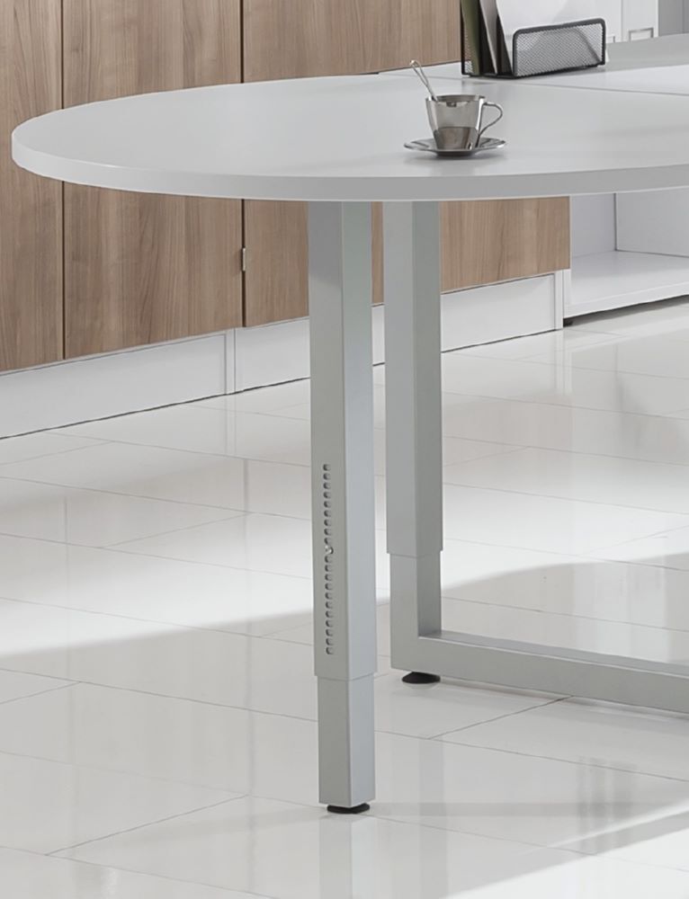 Produktbild Hammerbacher Stützfuß quadratisch R Silber