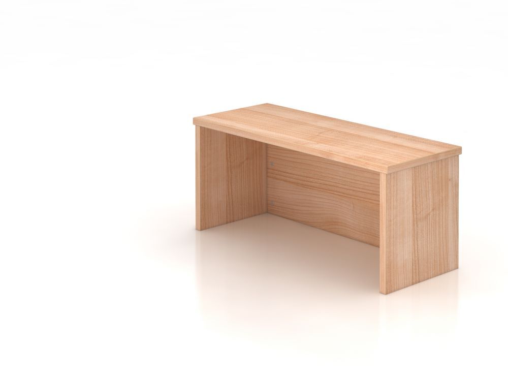 Hammerbacher Thekenaufsatz B 80 x T 32 x H 35 cm 1OH Nussbaum 2 mm ABS-Kante Produktbild Hammerbacher Thekenaufsatz B 80 x T 32 x H 35 cm 1OH Nussbaum 2 mm ABS-Kante