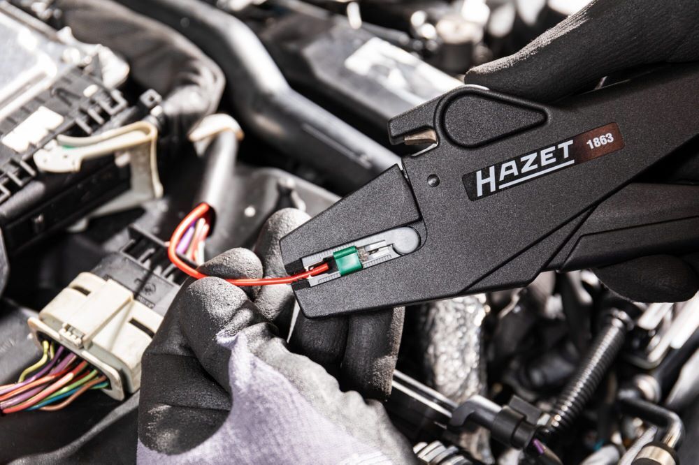 Hazet Abisolierzange automatisch 1863 Länge 205 mm Produktbild Hazet Abisolierzange automatisch 1863 Länge 205 mm bild 3