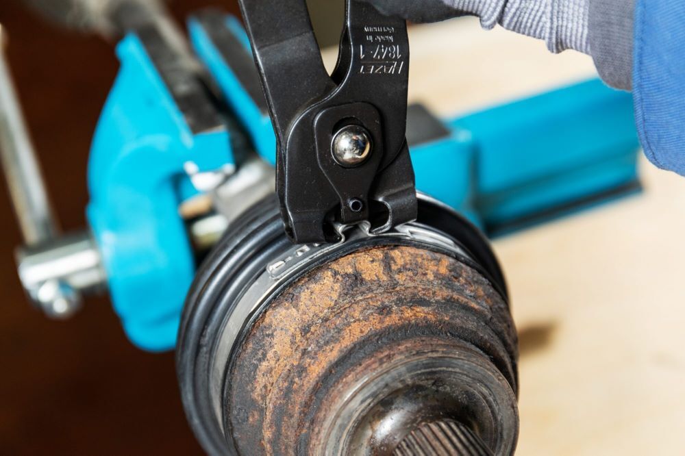 Produktbild Hazet Achsmanschetten Klemmzange 1847-1 · Länge: 230 mm bild 3