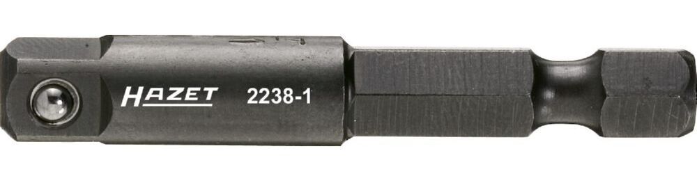 Produktbild Hazet Adapter 2238-1 mit 1/4 Zoll Steckschlüsseleinsätze Länge 50 mm