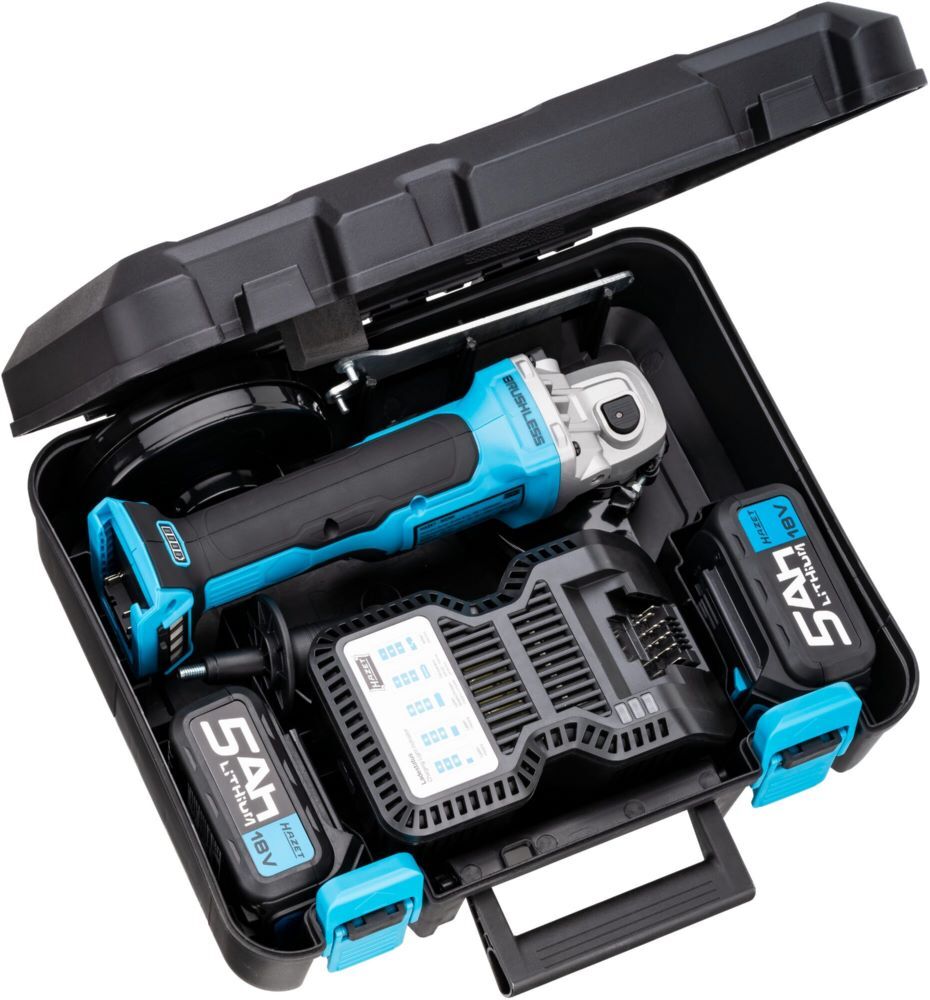 Hazet Akku Winkelschleifer Satz 4 teilig 9233-7/4 Vierkant 1/2 Zoll Produktbild Hazet Akku Winkelschleifer Satz 4 teilig 9233-7/4 Vierkant 1/2 Zoll bild 3