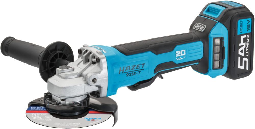Hazet Akku Winkelschleifer Satz 9233-7 M14 3 teilig Produktbild Hazet Akku Winkelschleifer Satz 9233-7 M14 3 teilig bild 5