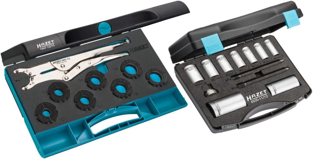 Hazet Antriebswellen Satz 1847-12/27 mit 27 teilig Produktbild Hazet Antriebswellen Satz 1847-12/27 mit 27 teilig