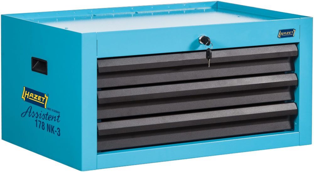Hazet Aufsatzkoffer für Werkstattwagen 178NK-3 mit Schubladen 696 x 488 x 390 mm Produktbild Hazet Aufsatzkoffer für Werkstattwagen 178NK-3 mit Schubladen 696 x 488 x 390 mm bild 1