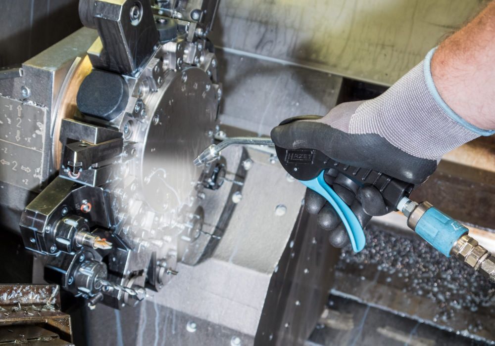 Produktbild Ausblaspistole miit Venturidüse und gebogenem Rohr 9040P-4 Länge 265 mm bild 2