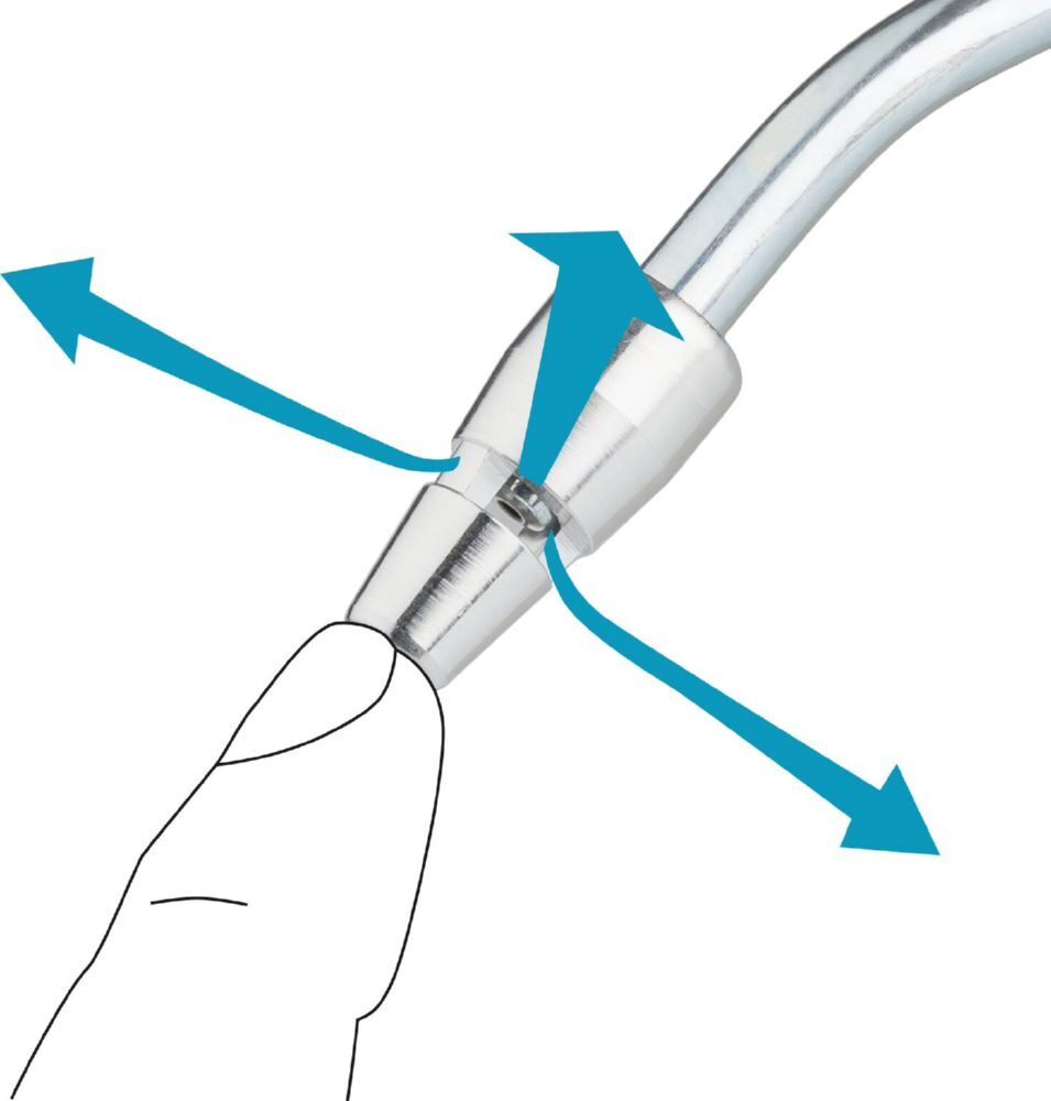 Produktbild Ausblaspistole miit Venturidüse und gebogenem Rohr 9040P-4 Länge 265 mm bild 5