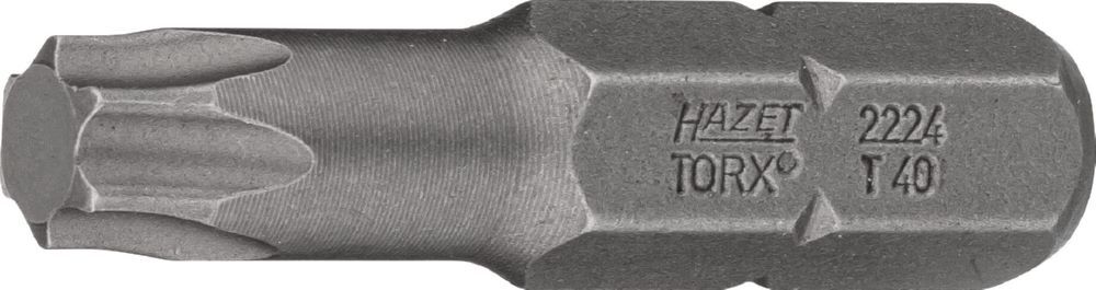 Produktbild Hazet Bit 2224-T40 mit 5/16 Zoll Sechskant Innen TORX SW T40