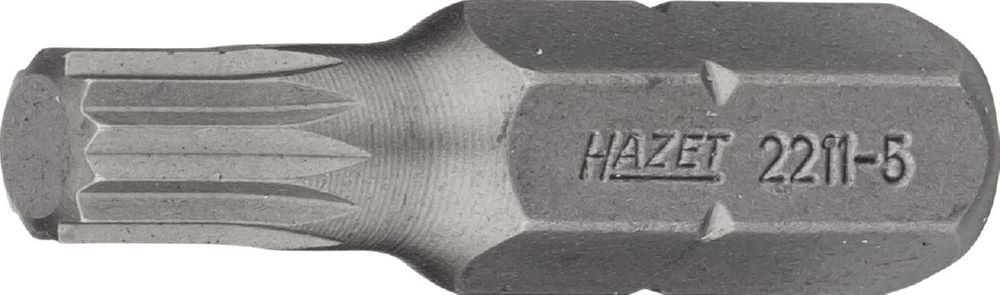 Produktbild Hazet Bit 2211-5 mit 1/4 Zoll Sechskant Innen Vielzahn Profil XZN SW M5