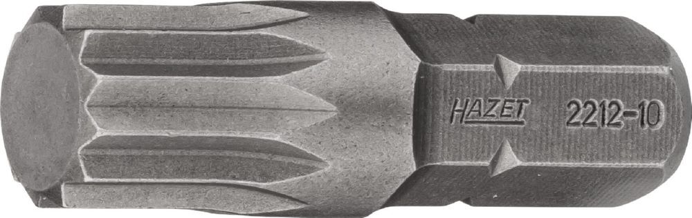 Produktbild Hazet Bit 2212-10 mit 5/16 Zoll Sechskant Innen Vielzahn Profil XZN SW M10