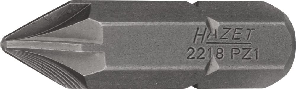 Produktbild Hazet Bit 2218-PZ1 mit 5/16 Zoll Sechskant Pozidriv PZ SW PZ1
