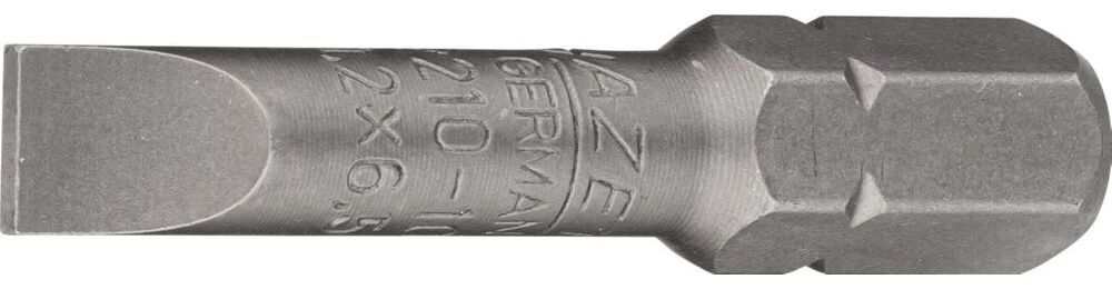 Produktbild Hazet Bit 2210-10 mit 5/16 Zoll Sechskant Schlitz Profil SW 1,2 x 6,5 mm