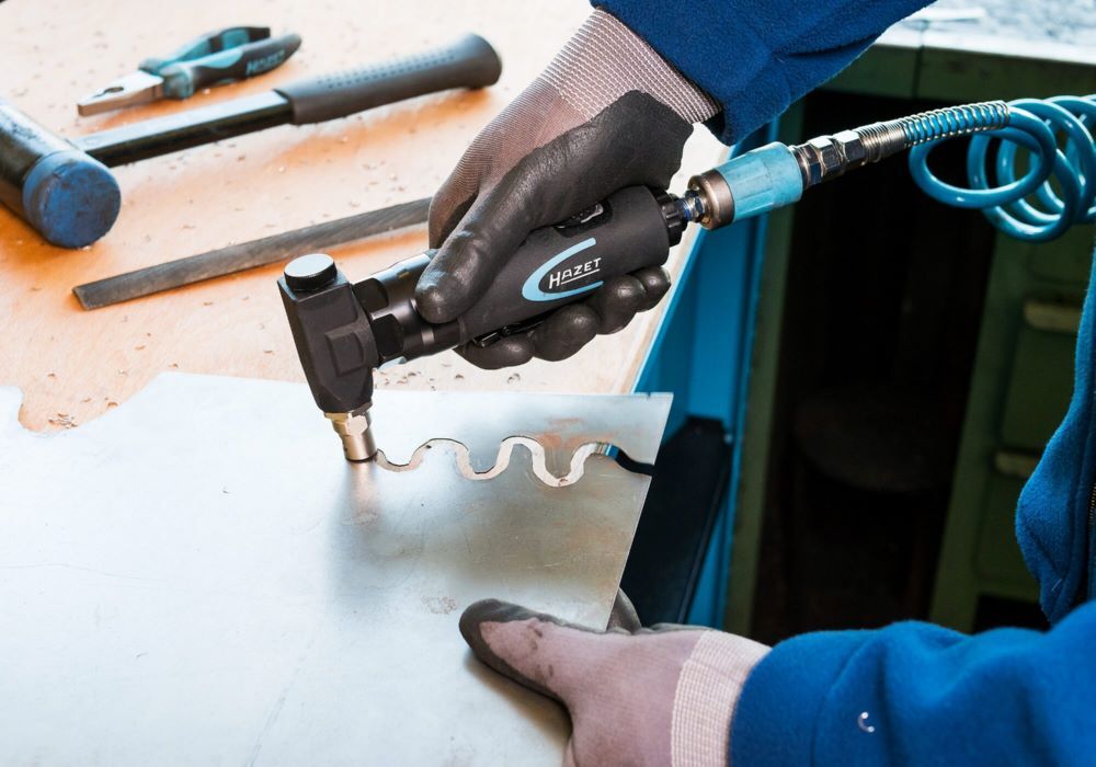 Hazet Blechknabber 9036N-1 Schnittbreite 4,5 mm Länge 185 mm Produktbild Hazet Blechknabber 9036N-1 Schnittbreite 4,5 mm Länge 185 mm bild 4