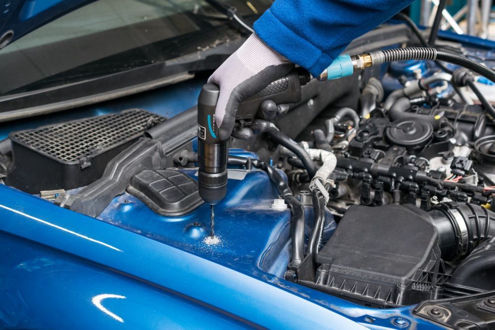 Produktbild Druckluft Bohrmaschine 9030N-1 Spannfutter 1 - 10 mm bild 3