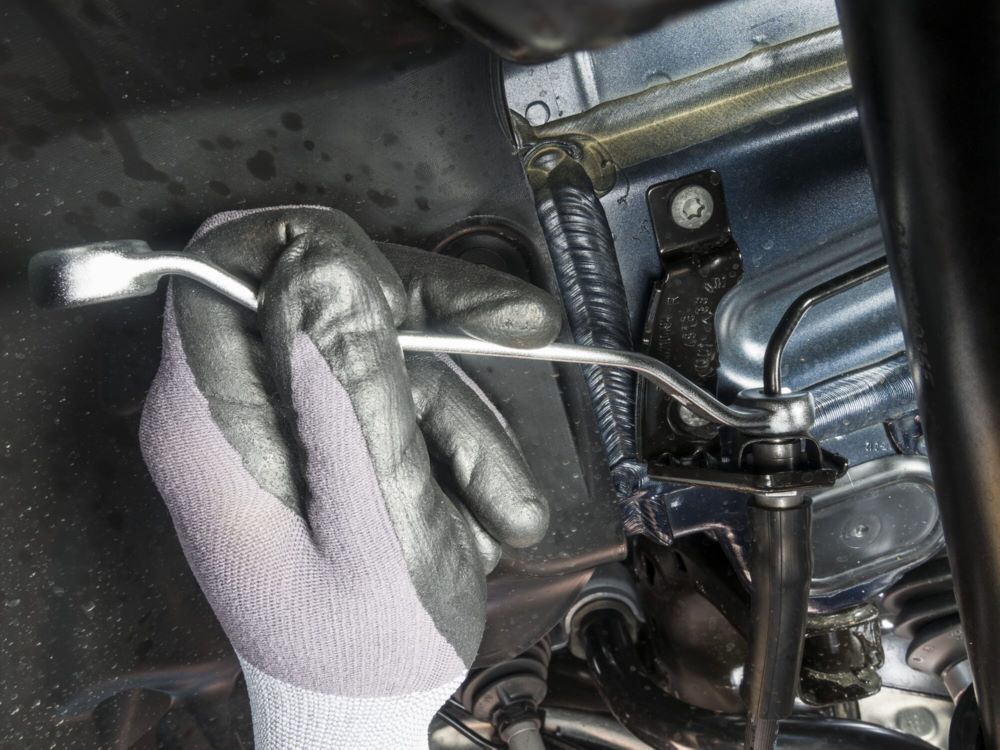 Produktbild Bremsleitungsschlüssel offen 612N-11 Außen Sechskant SW 11 mm bild 5