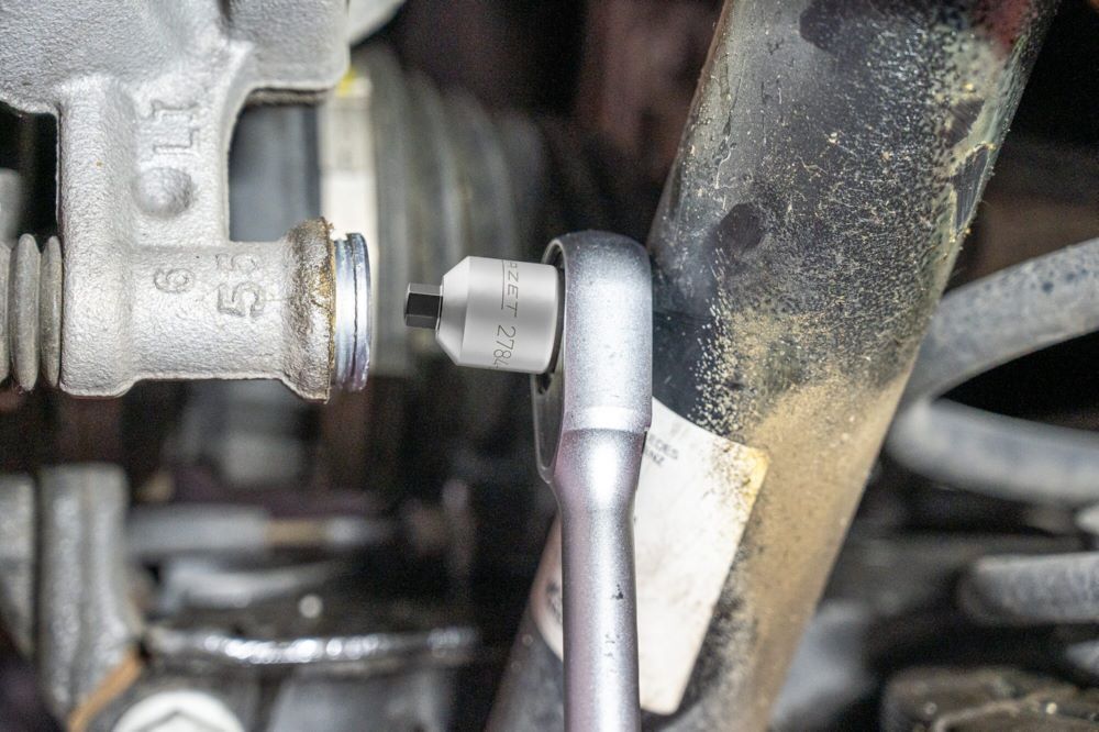 Produktbild Bremssattel Schraubendreher Steckschlüsseleinsatz 2784-2 mit 3/8 Zoll SW 6 mm bild 3