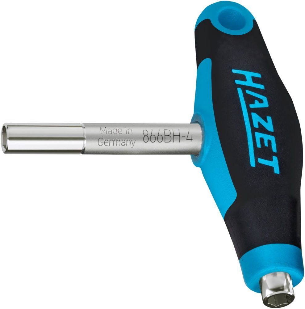 Produktbild Hazet Doppel Bithalter mit T-Griff 866BH-4 1/4 Zoll 6,3 mm Sechskant 97 mm
