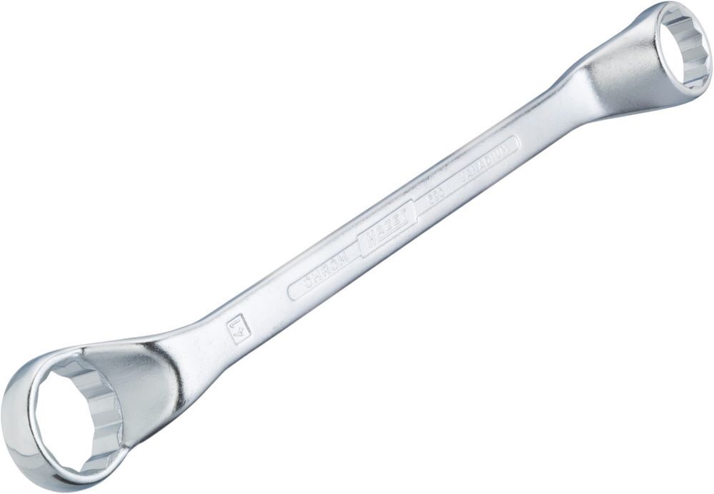 Produktbild Hazet Doppel-Ringschlüssel 630A-19/32X11/16 SW 19/32 x 11/16 Zoll