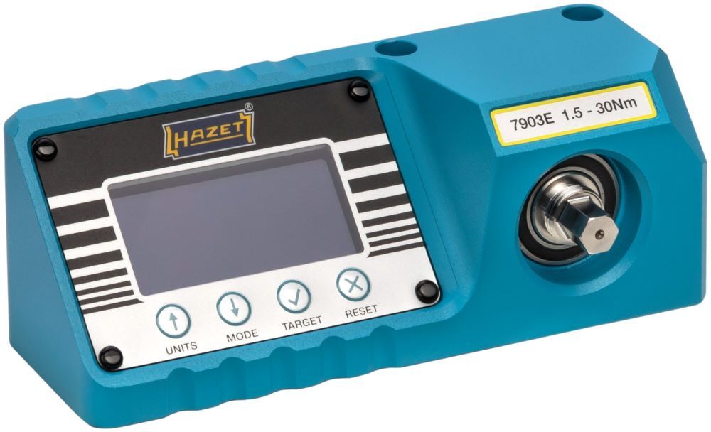 Hazet Drehmoment Prüfgerät elektronisch 1,5-30 Nm 7903E Produktbild Hazet Drehmoment Prüfgerät elektronisch 1,5-30 Nm 7903E