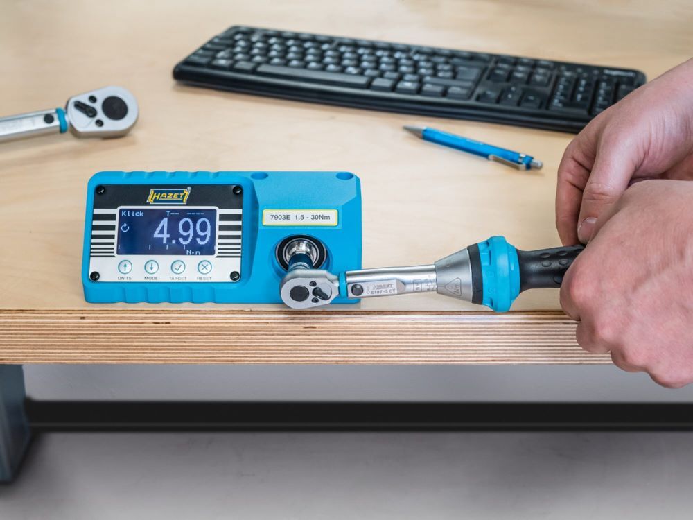 Hazet Drehmoment Prüfgerät elektronisch 1,5-30 Nm 7903E Produktbild Hazet Drehmoment Prüfgerät elektronisch 1,5-30 Nm 7903E bild 6