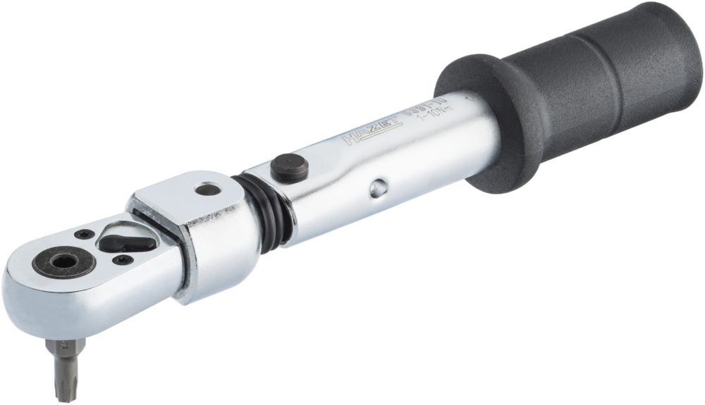 Hazet Drehmomentschlüssel 6391-10 Einsteck Vierkant Länge 124 mm Produktbild Hazet Drehmomentschlüssel 6391-10 Einsteck Vierkant Länge 124 mm