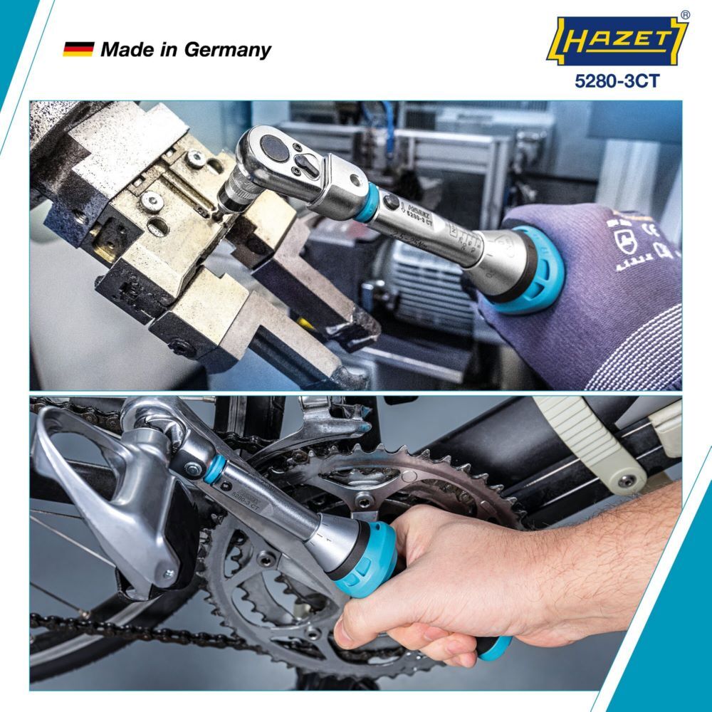 Hazet Drehmomentschlüssel mit DAkkS Kalibrierschein 5280-3CTCAL Einsteck Vierkant  Produktbild Hazet Drehmomentschlüssel mit DAkkS Kalibrierschein 5280-3CTCAL Einsteck Vierkant  bild 6