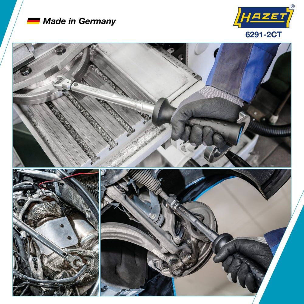 Hazet SYSTEM 6200-1CT Einsteck Drehmomentschlüssel 20–120 Nm Länge 389 mm Produktbild Hazet SYSTEM 6200-1CT Einsteck Drehmomentschlüssel 20–120 Nm Länge 389 mm bild 2