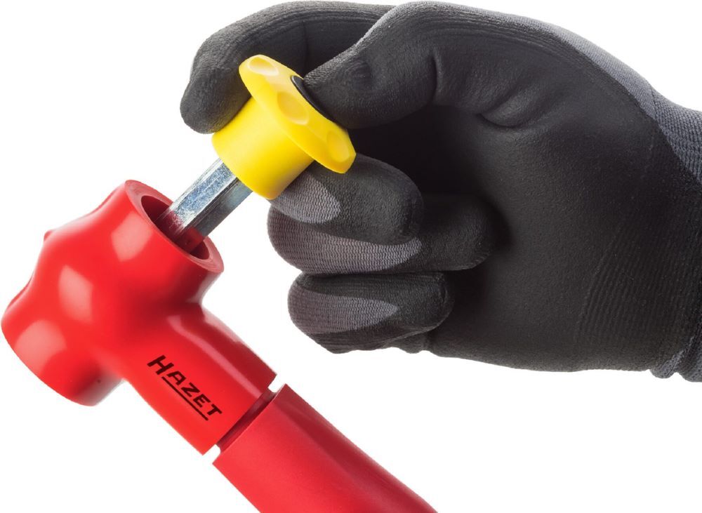 Hazet Drehmomentschlüssel schutzisoliert 5108KV Vierkant Länge 275 mm Produktbild Hazet Drehmomentschlüssel schutzisoliert 5108KV Vierkant Länge 275 mm bild 4