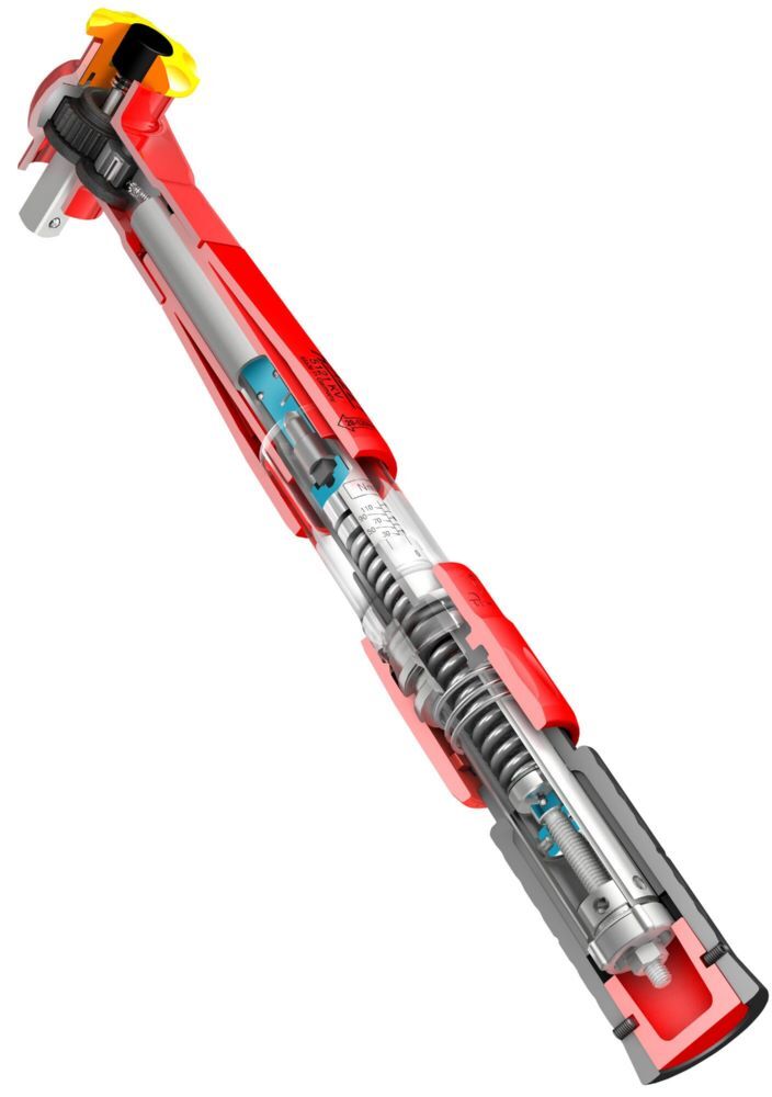 Hazet Drehmomentschlüssel schutzisoliert 5108KV Vierkant Länge 275 mm Produktbild Hazet Drehmomentschlüssel schutzisoliert 5108KV Vierkant Länge 275 mm bild 5