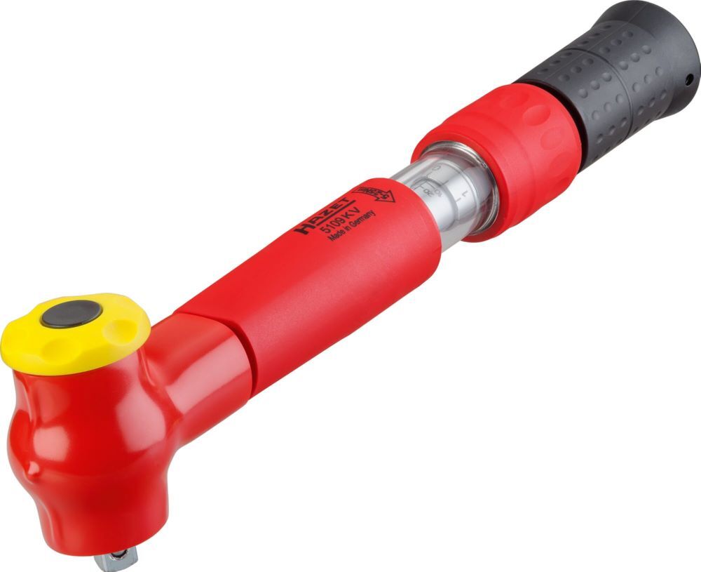Hazet Drehmomentschlüssel schutzisoliert 5109KV Länge 305 mm Produktbild Hazet Drehmomentschlüssel schutzisoliert 5109KV Länge 305 mm