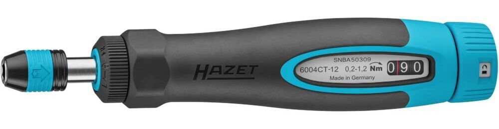 Hazet Drehmomentschraubendreher mit Standardgriff 6004CT-12 Länge 196 mm Produktbild Hazet Drehmomentschraubendreher mit Standardgriff 6004CT-12 Länge 196 mm