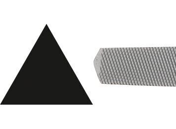 Produktbild Dreikant Feile 2123-10 Länge 250 mm Form C bild 2