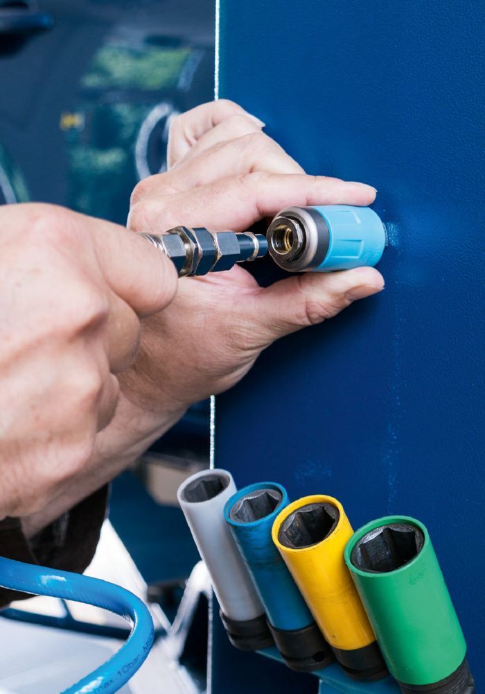 Produktbild Druckluft Kupplung Innengewinde 16,41 mm 9000-061 bild 2