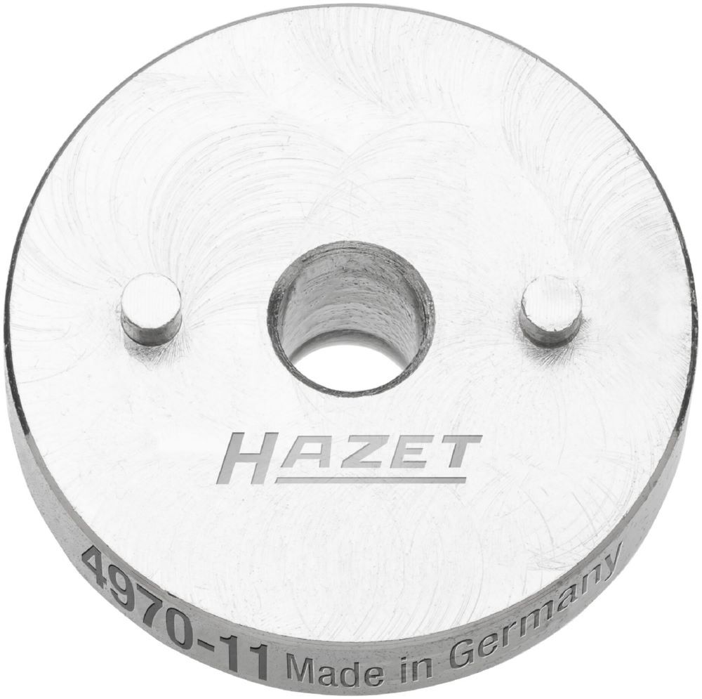 Produktbild Hazet Druckplatte für KFZ Bremskolben mit 2 Zapfen 4970-11 Länge 20 mm