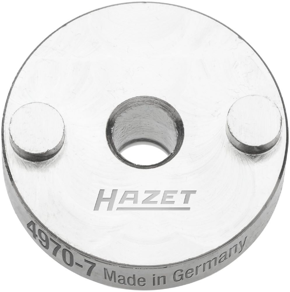Produktbild Hazet Druckplatte für KFZ Bremsen mit 2 Zapfen 4970-7 Länge 24 mm