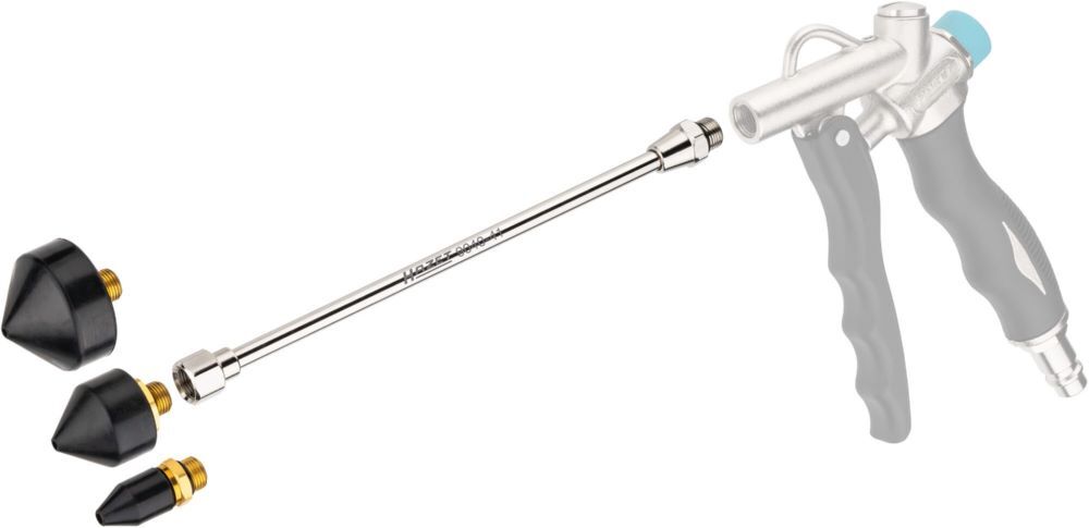 Produktbild Edelstahl Verlängerung für Ausblaspistole 9040-41 Länge 187 mm bild 2
