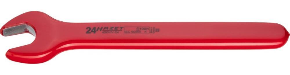 Produktbild Hazet Einmaulschlüssel schutzisoliert 450KV-24 Außen Sechskant SW 24 mm