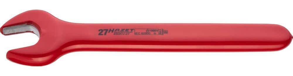 Produktbild Hazet Einmaulschlüssel schutzisoliert 450KV-27 Außen Sechskant SW 27 mm