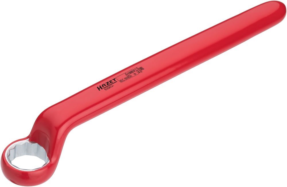 Produktbild Hazet Einringschlüssel schutzisoliert 630KV-17 Außen Doppelsechskant Profil SW 17 mm