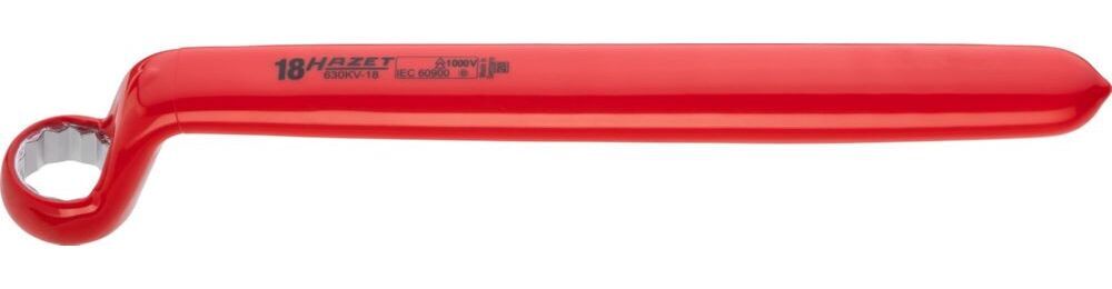 Produktbild Hazet Einringschlüssel 630KV-18 Außen Doppelsechskant SW 18 mm