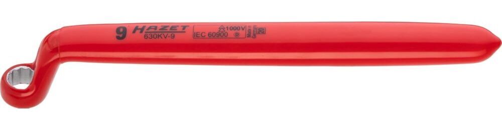 Produktbild Einringschlüssel schutzisoliert 630KV-9 Außen Doppelsechskant Profil SW 9 mm bild 6