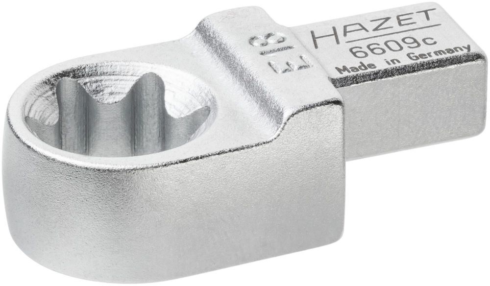 Hazet Einsteck Ringschlüssel 6609C-E18 9 x 12 mm außen TORX® Profil SW E18 Produktbild Hazet Einsteck Ringschlüssel 6609C-E18 9 x 12 mm außen TORX® Profil SW E18